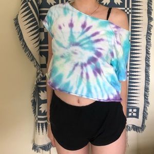 Tie dye crop top